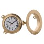 Orologio da Parete DKD Home Decor Cristallo Dorato Vintage Ottone (23 x 7 x 23 cm)