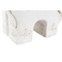 Statua Decorativa DKD Home Decor Finitura invecchiata Elefante Bianco Orientale Magnesio (42 x 24 x 46 cm)