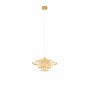 Lampadario DKD Home Decor Naturale Bambù 50 W 40 x 40 x 17 cm