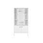 Scaffale DKD Home Decor Bianco Metallo Legno di mango 90 x 40 x 180 cm