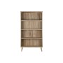 Libreria DKD Home Decor Marrone Chiaro Legno Legno MDF 100 x 39 x 180 cm