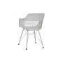 Sedia da Sala da Pranzo DKD Home Decor Grigio chiaro 57 x 57 x 80,5 cm