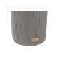 Scopino per il Bagno DKD Home Decor Grigio Cemento Acciaio inossidabile 10 x 10 x 36 cm