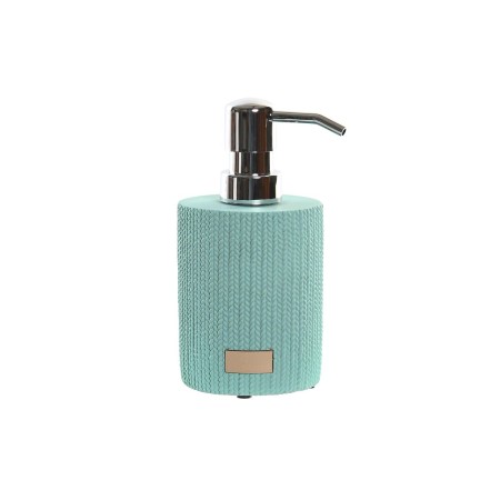 Dispenser di Sapone DKD Home Decor Cemento Menta Verde polipropilene