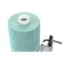 Dispenser di Sapone DKD Home Decor Cemento Menta Verde polipropilene