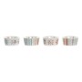 Vassoio per aperitivi DKD Home Decor 19,7 x 19,7 x 1 cm Multicolore Gres