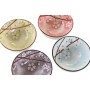 Set per Sushi DKD Home Decor 34 x 34 x 6,5 cm Albero Multicolore Gres Orientale (12 Unità)