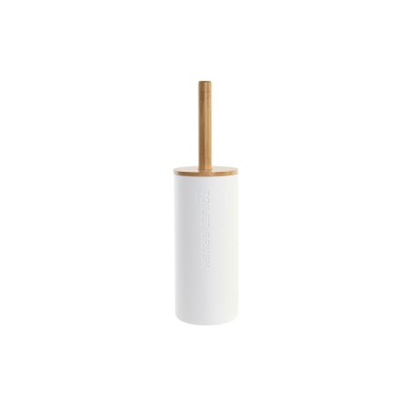 Scopino per il Bagno DKD Home Decor 9 x 9 x 35,5 cm Naturale Bianco polipropilene