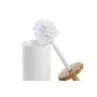 Scopino per il Bagno DKD Home Decor 9 x 9 x 35,5 cm Naturale Bianco polipropilene