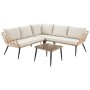 Divano da Giardino DKD Home Decor 128 x 75 x 72 cm Metallo rattan sintetico