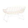 Divano e Tavolo DKD Home Decor Metallo rattan sintetico 124 x 74 x 84 cm