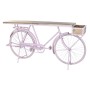 Ingresso DKD Home Decor Bicicletta 180 x 41 x 94 cm Rosa chiaro Ferro Legno di mango