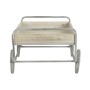 Tavolo aggiuntivo DKD Home Decor Grigio Naturale Metallo Abete Legno di abete 110 x 67 x 46 cm