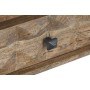 Ingresso DKD Home Decor Naturale Nero Metallo Legno di mango