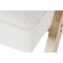 Poltrona DKD Home Decor Bianco Poliestere Legno 64 x 66 x 79 cm