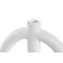 Candelabro DKD Home Decor Scandi 21,5 x 21,5 x 23 cm Bianco Resina