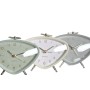 Orologio Sveglia DKD Home Decor 11,5 x 4 x 10 cm Metallo PVC Vintage (3 Pezzi)