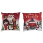 Cuscino DKD Home Decor Natale Multicolore Poliestere 40 x 10 x 40 cm (2 Unità)