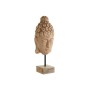 Statua Decorativa DKD Home Decor Marrone Naturale Buddha Orientale 20 x 12 x 48 cm