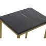 Set di 3 tavoli DKD Home Decor Nero Dorato 50 x 35 x 60 cm