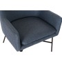 Poltrona DKD Home Decor Azzurro Nero Metallo 66 x 62 x 75 cm