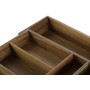 Vassoio Portaposate DKD Home Decor Naturale Acacia 35 x 30 x 7 cm