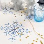 Tovaglia HappyFriday Xmas Snow Crystal Multicolore 145 x 150 cm