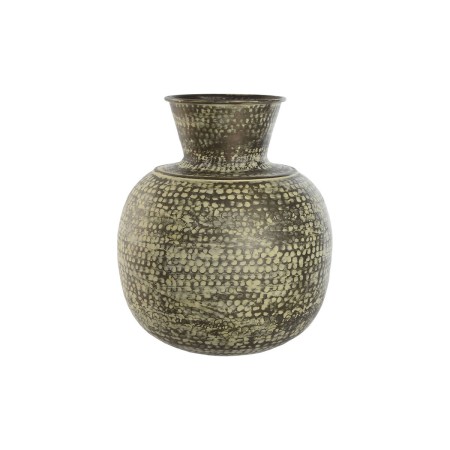 Vaso Home ESPRIT Verde Alluminio 42 x 42 x 45 cm