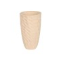 Vaso Home ESPRIT Beige Fibra di Vetro Scandinavo 36,5 x 36,5 x 63 cm