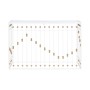 Consolle Home ESPRIT Bianco Dorato Specchio 120 x 40 x 80 cm