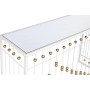 Consolle Home ESPRIT Bianco Dorato Specchio 120 x 40 x 80 cm