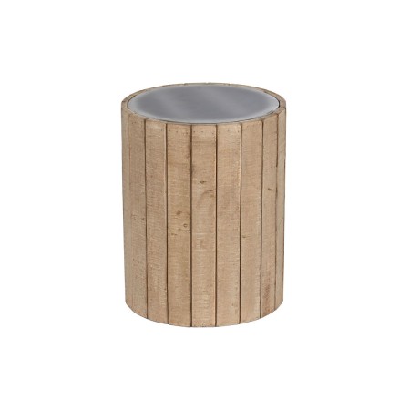 Tavolo aggiuntivo Home ESPRIT Naturale Abete Legno MDF 36 x 36 x 45 cm