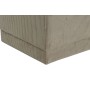 Panca DKD Home Decor Marrone Poliestere Legno MDF 100 x 40 x 40 cm