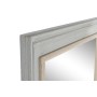 Specchio da parete Home ESPRIT Bianco Grigio Legno 150 x 5 x 90 cm