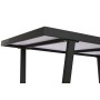 Tavolo da Pranzo Home ESPRIT Bianco Nero Metallo 150 x 80 x 75 cm