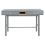 Scrivania Home ESPRIT Azzurro Grigio Legno MDF 120 x 60 x 75 cm