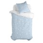 Set di copripiumino HappyFriday Basic Kids Azzurro Singolo 2 Pezzi