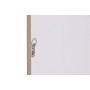 Specchio da parete Home ESPRIT Bianco Marrone Beige Grigio Cristallo polistirene 33 x 3 x 95,5 cm (4 Unità)