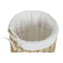 Cesto per i Panni Sporchi Home ESPRIT Bianco Naturale 3 Pezzi 46 x 46 x 69 cm