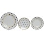 Set di Stoviglie Home ESPRIT Bianco Porcellana 18 Pezzi 27 x 27 x 2 cm