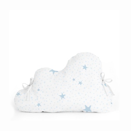 Paracolpi per culla HappyFriday Basic Kids Little star Azzurro 60 x 40 cm