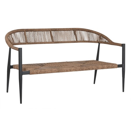 Divano da Giardino Home ESPRIT Alluminio 131 x 55 x 76 cm