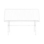 Set Tavolo con 3 Sedie Home ESPRIT Bianco Metallo 115 x 53 x 83 cm