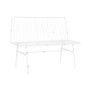 Set Tavolo con 3 Sedie Home ESPRIT Bianco Metallo 115 x 53 x 83 cm