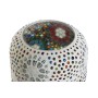 Lampada da tavolo DKD Home Decor Bianco Multicolore Alluminio Cristallo 40 W 220 V 15 x 15 x 18 cm