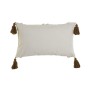 Cuscino Home ESPRIT Marrone Beige Senape 50 x 15 x 30 cm