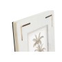 Cornice Portafoto Home ESPRIT Bianco Dorato Ottone Marmo Naturale Shabby Chic 20 x 2 x 25 cm