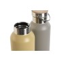 Bottiglia Térmica Home ESPRIT Beige Grigio 500 ml (2 Unità)