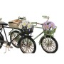 Statua Decorativa Home ESPRIT Nero Menta Bicicletta Vintage 24 x 9 x 13 cm (2 Unità)