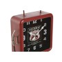 Orologio da Tavolo Home ESPRIT Rosso Metallo gasolinera 18 x 10 x 34 cm